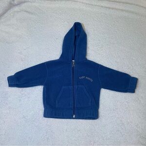 Roots Kids Royal Blue Zip-Up Hoodie